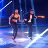 Nathalie Péchalat/Christophe Licata et Rayane Bensetti/Denitsa Ikonomova pour l'épreuve des duos dans Danse avec les stars 5, sur TF1, le samedi 8 novembre 2014