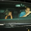 Zoe Saldana enceinte et son Marco Perego arrivent au Cedars-Sinai Medical Center à West Hollywood, Los Angeles, le 9 novembre 2014.