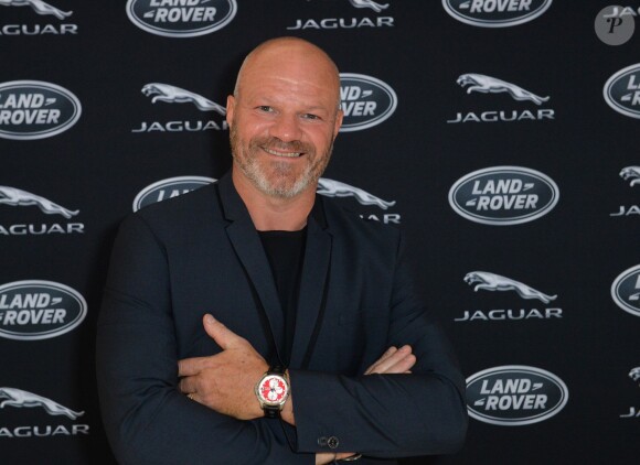 Exclusif - Le chef Philippe Etchebest - Soirée Jaguar et Land Rover à l'occasion de l'ouverture du Mondial de l'Automobile au Parc des Expositions de la porte de Versailles à Paris, le 2 octobre 2014.