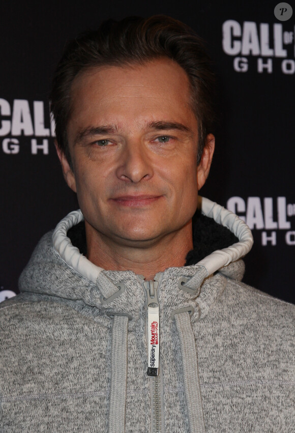 David Hallyday - Soirée de lancement du jeu "Call of Duty Ghost" au Palais de Tokyo a Paris le 4 novembre 2013.