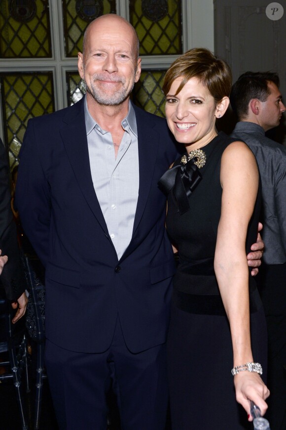 Bruce Willis, Cindi Leive à la soirée "Glamour 2014 Women Of The Year Awards" à New York, le 10 novembre 2014