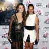 Grace Gummer, Hilary Swank lors de l'avant-première du film The Homesman dans le cadre de l'AFI Fest le 11 novembre 2014 à Hollywood