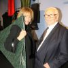 Eve Ruggieri et Pierre Cardin - Inauguration du musée Pierre Cardin "Passé-Présent-Futur" à Paris le 13 novembre 2014.