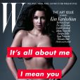  Kim Kardashian, photographi&eacute;e par Mark Seliger pour le magazine W. Novembre 2010. 