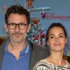 Bérénice Bejo et son mari Michel Hazanavicius assistent au lancement des festivités de Noël à Disneyland Paris, à Marne-la-Vallée, le samedi 15 novembre 2014.
