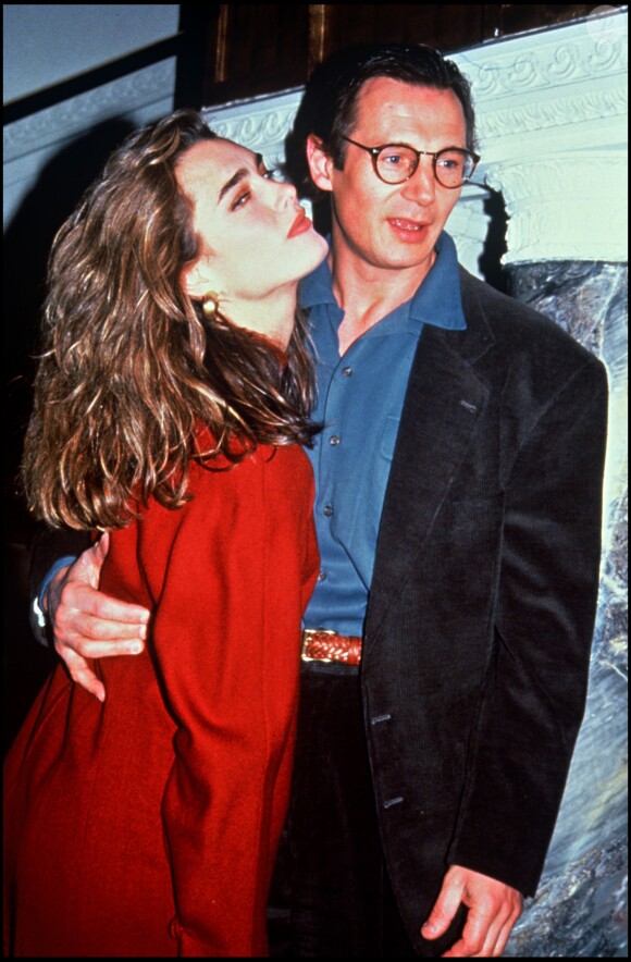 Brooke Shields et Liam Neeson en 1993.