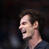 Andy Murray après sa défaite humiliante lors du Masters de Londres face à Roger Federer, le 13 novembre 2014 à Londres