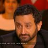 Cyril Hanouna, ému aux larmes, dans l'émission Un soir à la Tour Eiffel d'Alessandra Sublet, sur France 2, le mercredi 19 novembre 2014