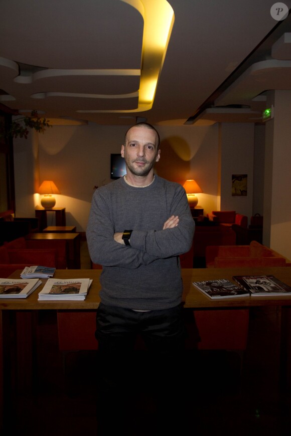 Mathieu Kassovitz - 26e Rencontres cinématographiques de Cannes le 11 décembre 2013.