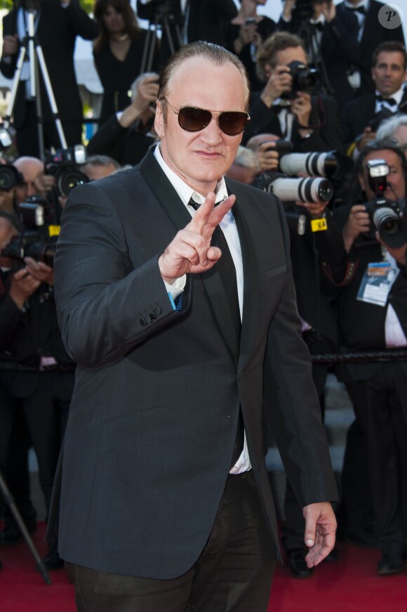 Quentin Tarantino à Cannes, le 24 mai 2014.