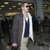 Ryan Gosling arrive à l'aéroport de Los Angeles, le 15 novembre 2014