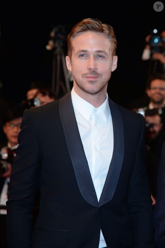 Ryan Gosling - Montée des marches du film "Coming Home" lors du 67e Festival du film de Cannes le 20 mai 2014
