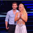 Brian Joubert et Katrina, dans Danse avec les stars 5 sur TF1, le samedi 22 novemre 2014.