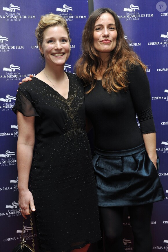 Natacha Régnier et Zoé Félix à la cérémonie de clôture du Festival du Cinéma et Musique de Film de La Baule le 22 novembre