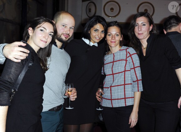 Exclusif - Liza Benguigui, guest - Lancement de la série "Bande Démo" au théâtre Le Comedia à Paris, le 24 novembre 2014.