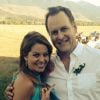Dave Coulier et Candace Cameron Bure lors de son mariage dans le Montana le 2 juillet 2014 