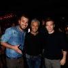 Mohamed Bounoughaz, Farid Khider, Mickaël Vendetta - Soirée pour les 25 ans de Hot Vidéo au Titty Twister à Paris, le 27 novembre 2014.27/11/2014 - Paris