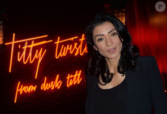 Tabatha Cash (de son vrai nom Céline Barbe, directrice de la publication de Hot Vidéo) - Soirée pour les 25 ans de Hot Vidéo au Titty Twister à Paris, le 27 novembre 2014.27/11/2014 - Paris