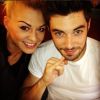 Katrina Patchett et valentin le 2 mai 2014.