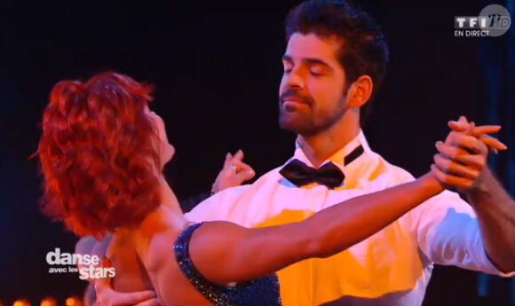Miguel Angel Munoz et Fauve Hautot dans Danse avec les stars 5, le samedi 15 novembre 2014.