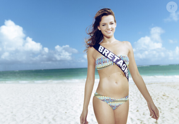 Miss Bretagne en maillot de bain à Punta Cana, pour la préparation à Miss France 2015