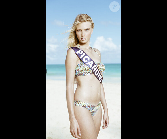 Miss Picardie en maillot de bain à Punta Cana, pour la préparation à Miss France 2015