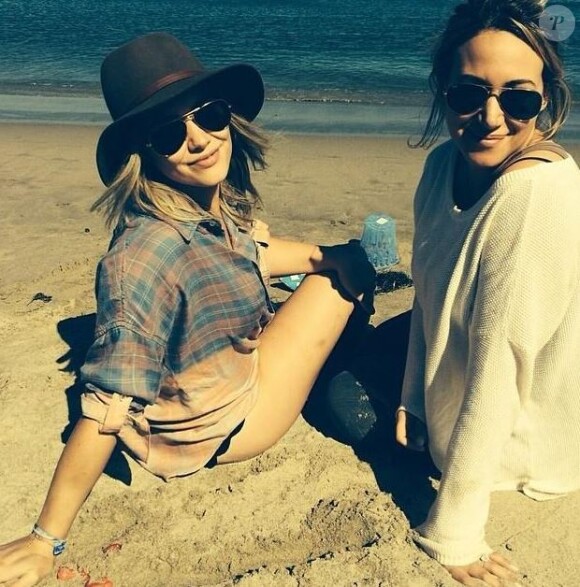 Hilary Duff et sa soeur Haylie, le 28 septembre 2014