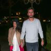 Kourtney Kardashian et Scott Disick à Calabasas, Los Angeles, le 1er décembre 2014