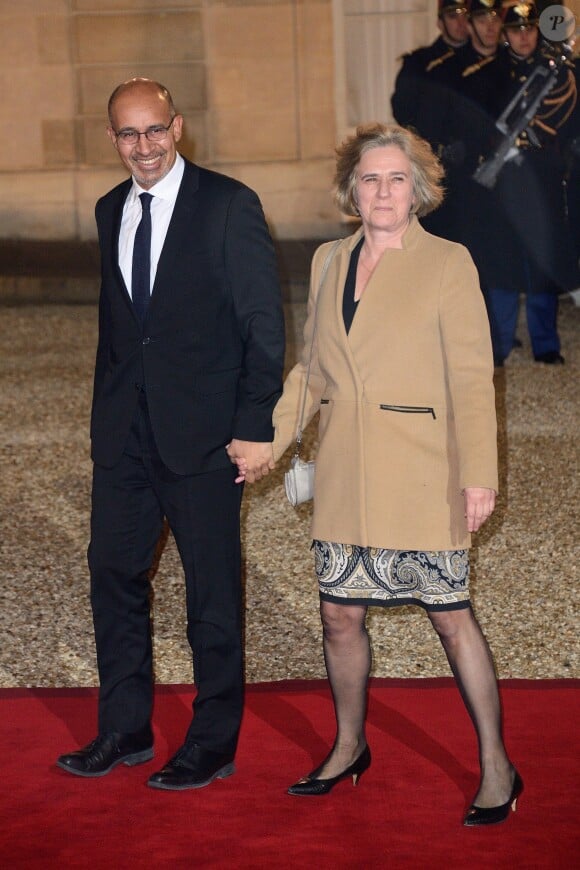 Harlem Desir lors du dîner donné par François Hollande en l'honneur du roi de Suède Carl XVI Gustaf et son épouse la reine Silvia au palais de l'Elysée le 2 décembre 2014 à Paris