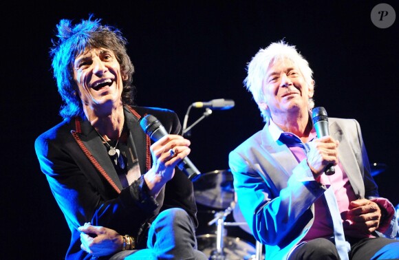 Ronnie Wood et Ian McLagan au British Music Experience à Londres, le 11 août 2010