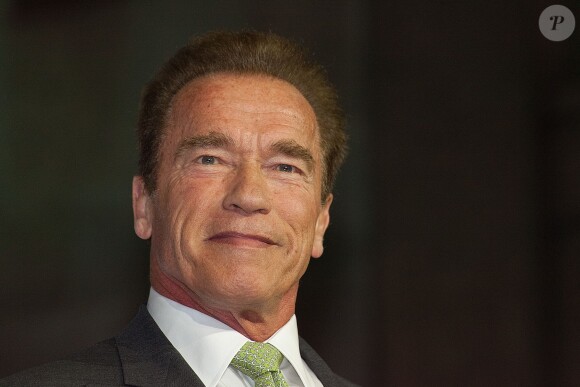 Arnold Schwarzenegger à Paris, le 11 octobre 2014.
