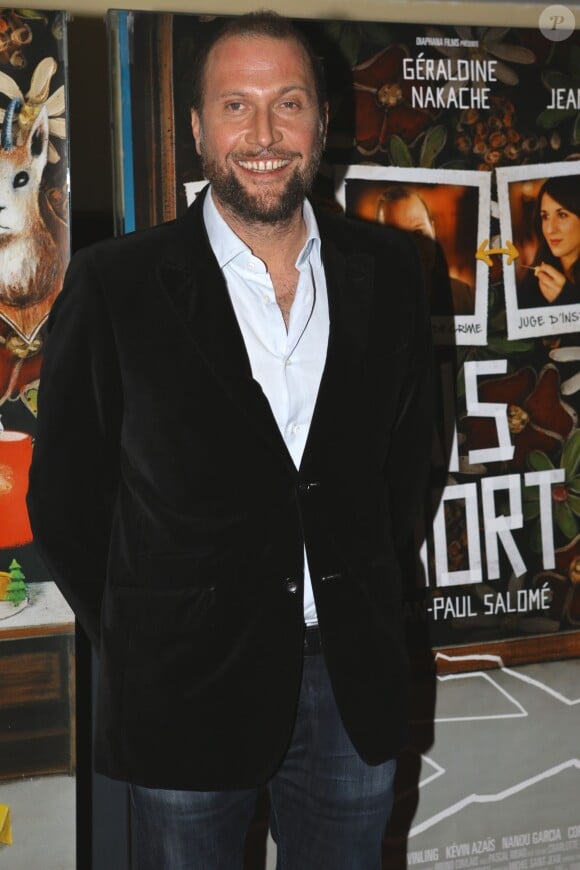 Francois Damiens - Avant-premiere du film "Je fais le mort" de Jean-Paul Salomé à  Paris, le 10 décembre 2013.