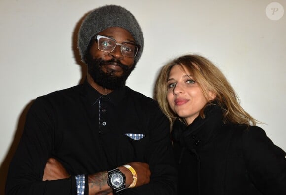 Tété et Amandine Bourgeois - Cocktail de présentation de la marque "Basus" au Perchoir à Paris, le 4 décembre 2014.