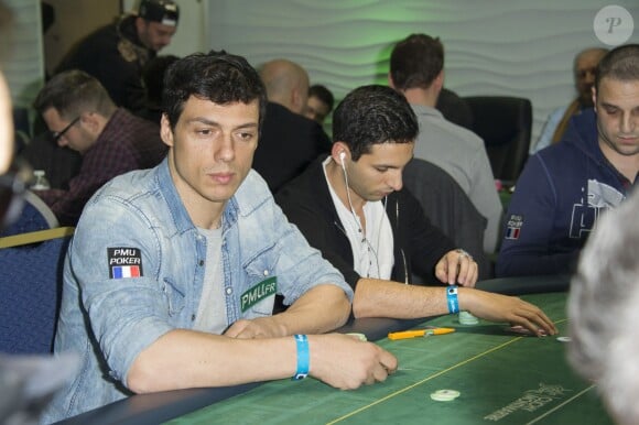 Taïg Khris - Soirée World Poker Tour National Paris organisée par PMU.fr au Cercle Clichy Montmartre à Paris le 5 décembre 2014.