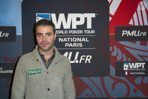 Brian Benhamou - Soirée World Poker Tour National Paris organisée par PMU.fr au Cercle Clichy Montmartre à Paris le 5 décembre 2014.