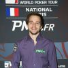 Erwann Pecheux - Soirée World Poker Tour National Paris organisée par PMU.fr au Cercle Clichy Montmartre à Paris le 5 décembre 2014.