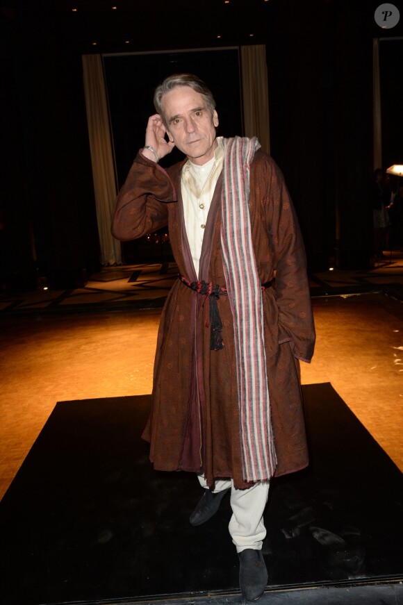 Jeremy Irons assiste au dîner Dior lors du 14ème festival international de Marrakech. Le 7 décembre 2014.