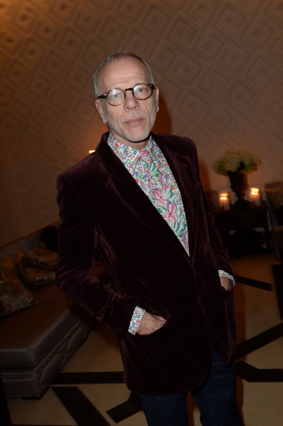 Pascal Greggory assiste au dîner Dior lors du 14ème festival international de Marrakech. Le 7 décembre 2014.