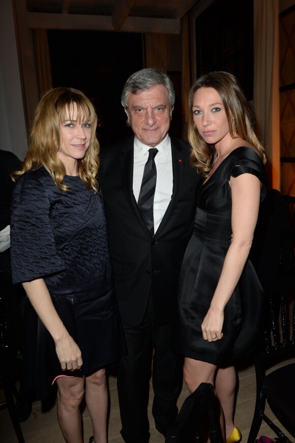 Sidney Toledano, Marie-Josée Croze et Laura Smet assistent au dîner Dior lors du 14ème festival international de Marrakech. Le 7 décembre 2014.