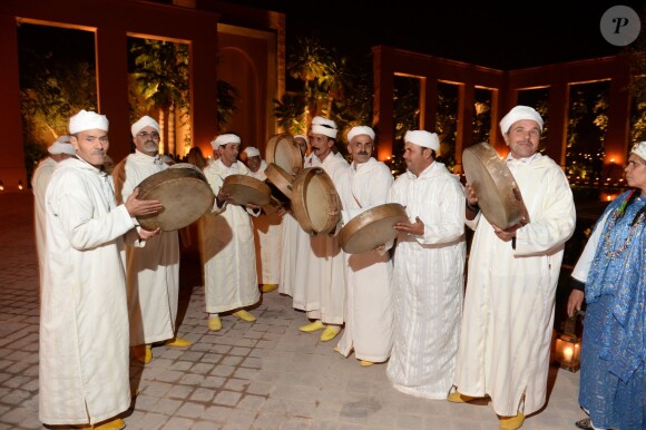 Dîner Dior lors du 14ème festival international de Marrakech. Le 7 décembre 2014.