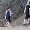 Exclusif - La star Lea Michele et son petit ami Matthew Paetz sont allés se promener sur les hauteurs de Studio City, le 6 décembre 2014.