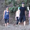 Exclusif - Lea Michele et son petit ami Matthew Paetz sont allés se promener sur les hauteurs de Studio City, le 6 décembre 2014.