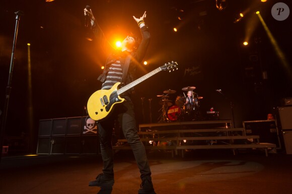 Les Américains de Green Day au Montreux Jazz Festival, le 7 juillet 2013.