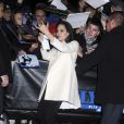 Angelina Jolie à New York le 4 décembre 2014