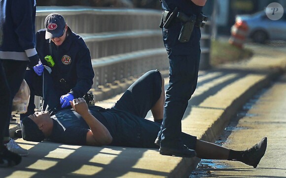Cam Newton, le quarterback des Carolina Panthers, a été sérieusement blessé lors d'un accident de la route à Charlotte, le 9 décembre 2014