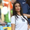 Ludivine Sagna lors du match France - Equateur à Rio de Janeiro au Brésil le 25 juin 2014