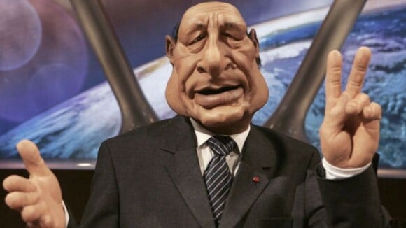 Les Guignols : 1,5 kilo de drogue... dans la tête de Jacques Chirac !