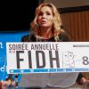 Exclusif - Claire Keim - Soirée annuelle de la FIDH (Fédération Internationale des ligues de Droits de l'Homme) à l'Hôtel de Ville à Paris, le 8 décembre 2014.