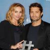 Exclusif - Claire Keim et Bixente Lizarazu, Inès de la Fressange et Denis Olivennes - Soirée annuelle de la FIDH (Fédération Internationale des ligues de Droits de l'Homme) à l'Hôtel de Ville à Paris, le 8 décembre 2014.