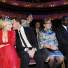 Valeria Bruni Tedeschi et Daniele Orazi, Steve McQueen et sa femme Bianca Stigter - 27e European Film Awards à Riga (Lettonie) le 13 décembre 2014